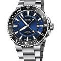 Швейцарские механические часы Oris Aquis Gmt Date 01 798 7754 4135-07 8 24 05PEB