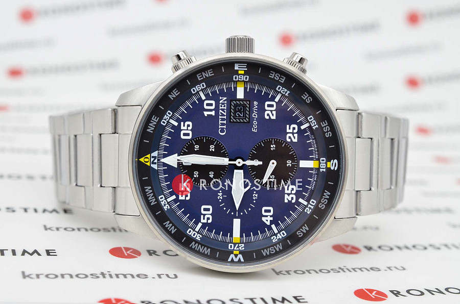 Часы Citizen Eco-Drive CA0690-88L — кварцевые, сталь металл