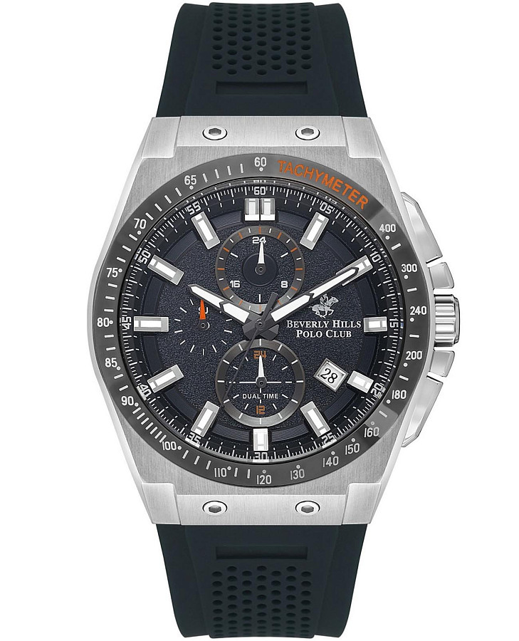 Часы Beverly Hills Polo Club BP3541X.399 — мужские, черный