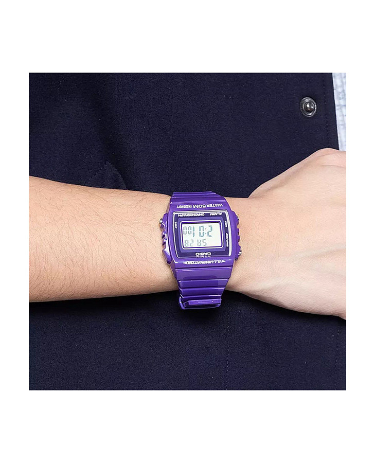 Часы Casio Collection W-215H-6A — кварцевые, пластик