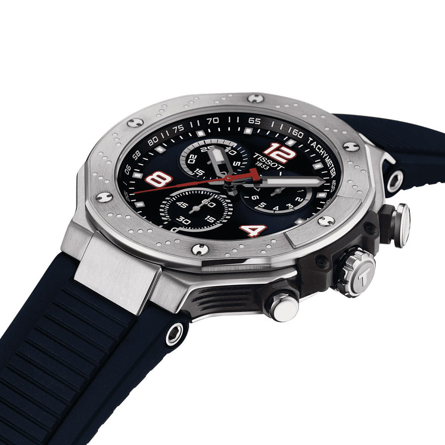 Часы Tissot T-Race MotoGP™ Chronograph 2024 Limited Edition T141.417.17.047.00 — мужские, каучук