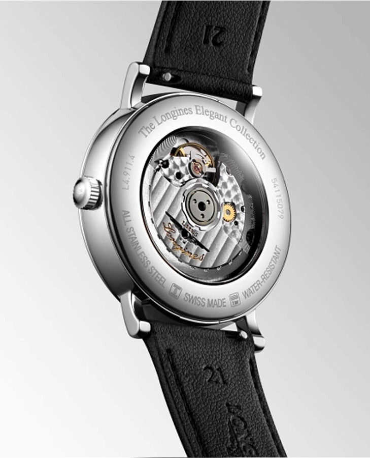 Часы Longines Elegant Collection L4.911.4.78.2 — механические, сталь металл