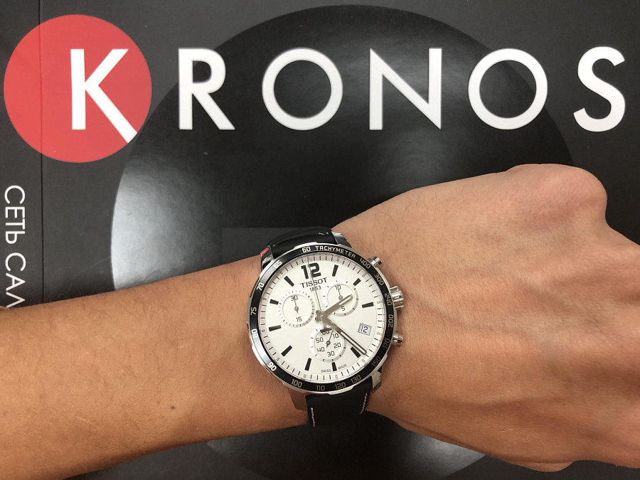 Часы Tissot T-Sport Quickster T095.417.16.037.00 — сталь металл, Швейцария