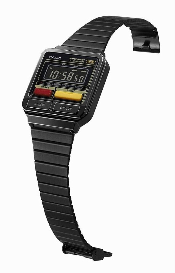 Часы Casio Vintage A120WEGG-1B (A120WEGG-1BEF) — кварцевые, металл сталь