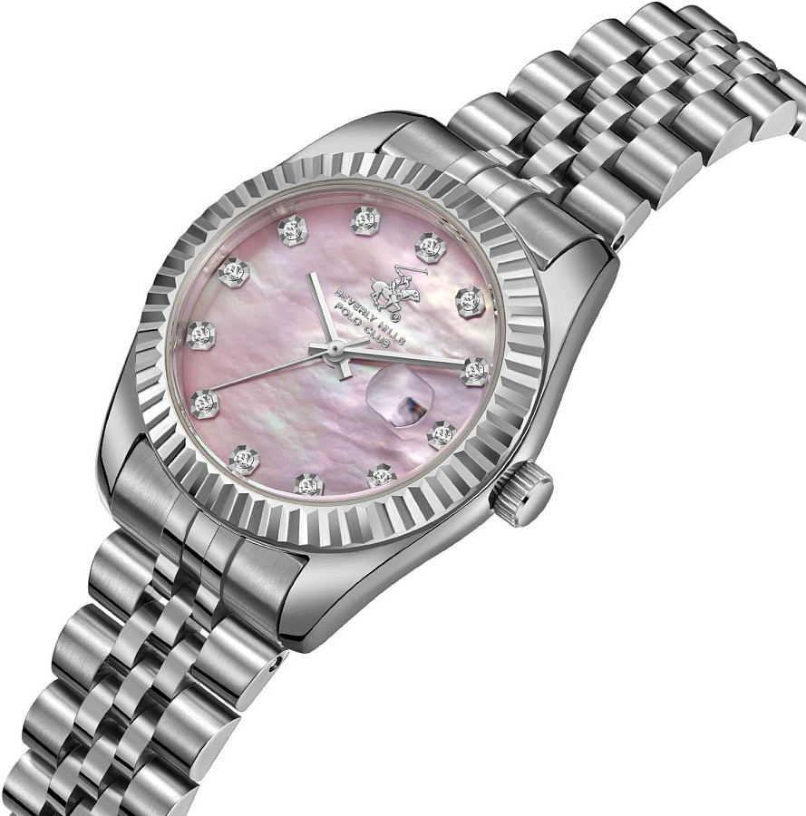 Часы Beverly Hills Polo Club BP3654X.380 — кварцевые, сталь металл
