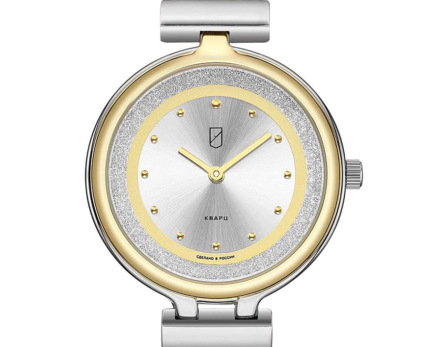Часы УЧЗ Spectr 3024B-2 — кварцевые, латунь
