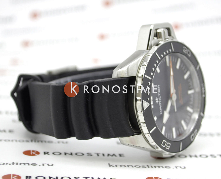 Часы Hamilton Khaki Navy Frogman Auto H77825330 — артикул H77825330, мужские