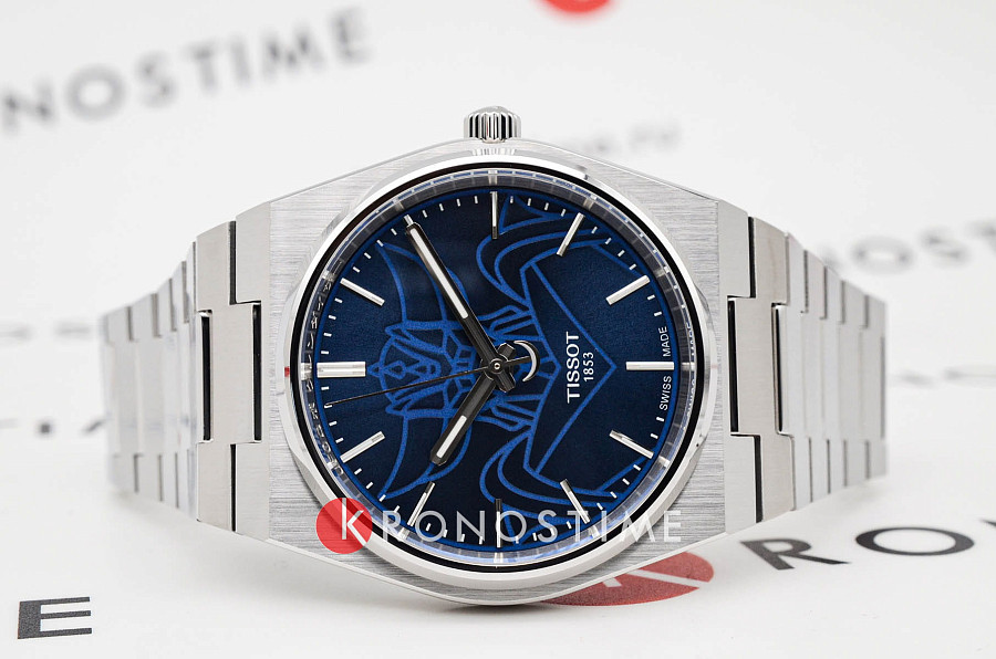 Часы Tissot PRX UFO Robot Grendizer T137.407.11.041.02 — механические, сталь металл