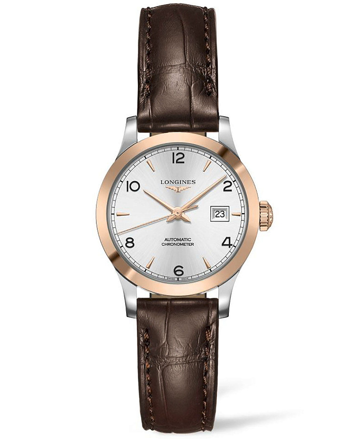 Часы Longines Record Collection L2.321.5.76.2 — женские, серебристый