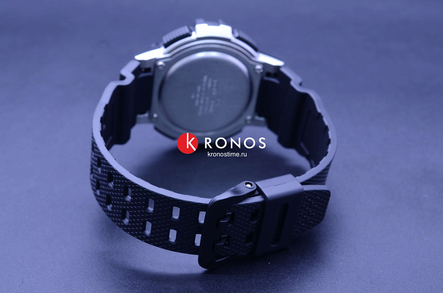 Часы Casio Collection WS-1200H-1A — серый, пластик