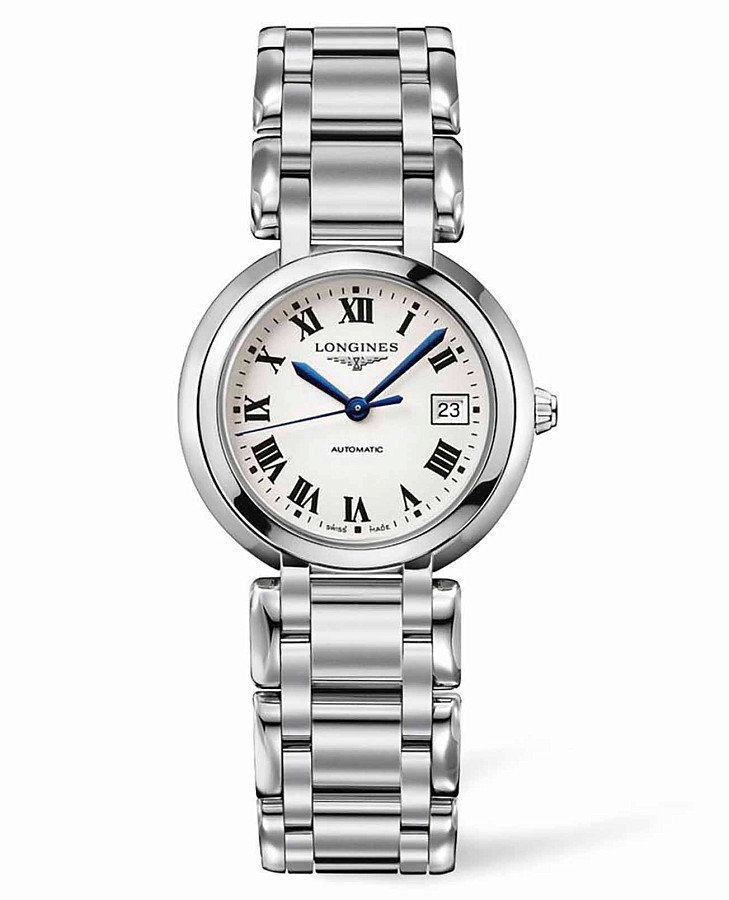 Часы Longines PrimaLuna L8.113.4.71.6 — женские, серебристый