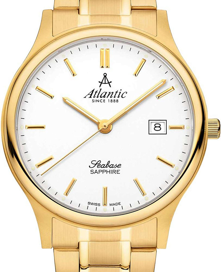 Часы Atlantic Seapair 60348.45.11 — кварцевые, сталь металл