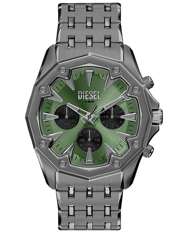 Часы Diesel Stinger DZ4711 — мужские, зеленый