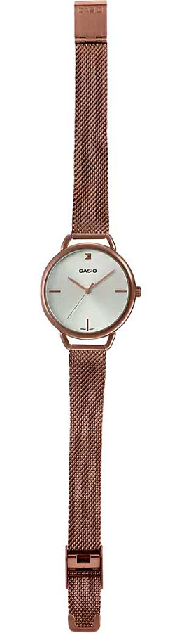 Часы Casio Collection LTP-E415MR-7C — нержавеющая сталь с ip-покрытием, женские