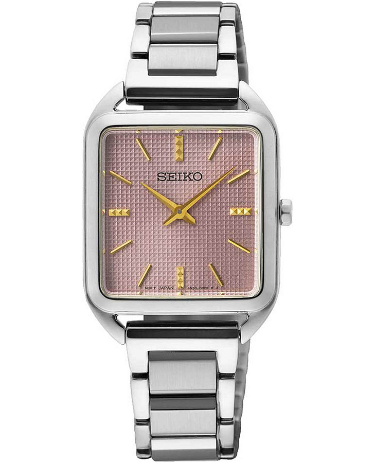 Часы Seiko Discover More SWR077P1 — женские, розовый