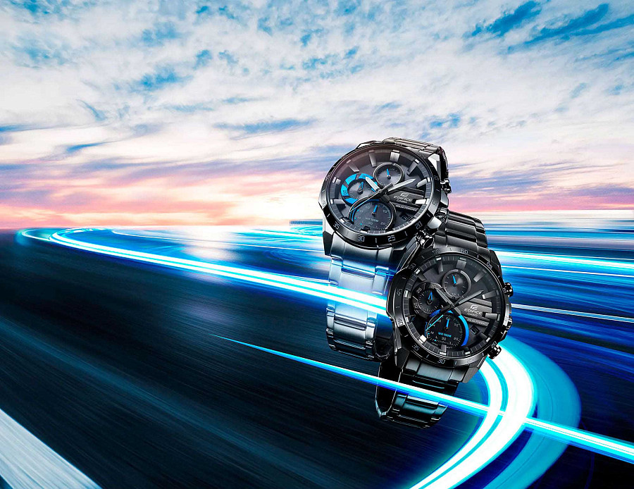 Часы Casio Edifice EQS-940DB-1BVUDF (EQS-940DB-1B) — нержавеющая сталь, мужские