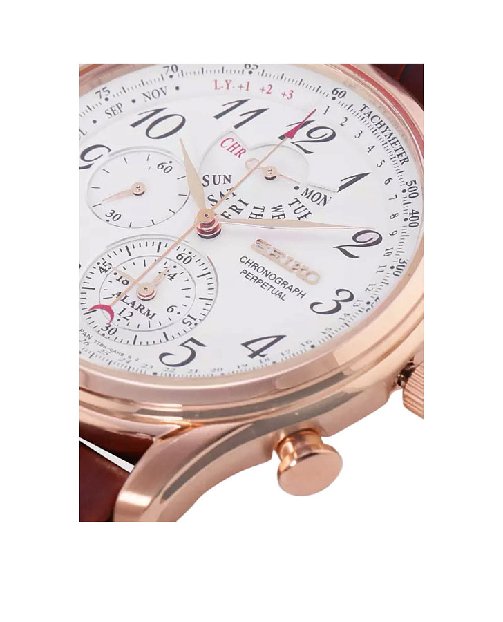 Часы Seiko CS Dress SPC256P1 — кожаный, мужские