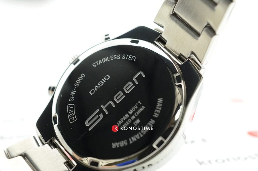 Часы Casio Sheen SHN-5000BP-7A — Япония, кварцевые
