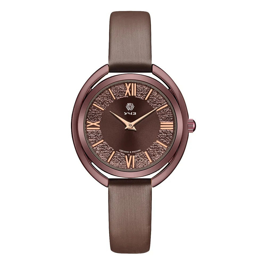 Часы УЧЗ Spectr 3022L-8 — женские, коричневый