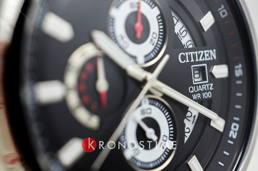 Часы Citizen Chronograph AN3690-56E — мужские, нержавеющая сталь