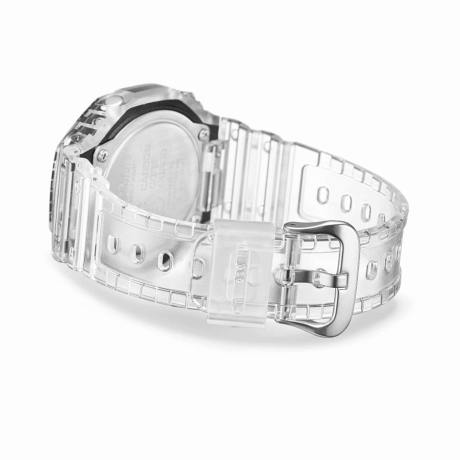 Часы Casio G-Shock GA-2100SRS-7A — пластик, мужские