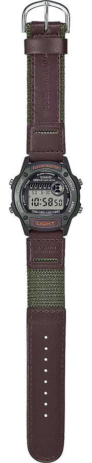 Часы Casio Collection W-220HF-3A — кварцевые, пластик