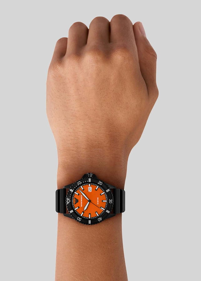 Часы Emporio Armani Diver AR11684 — кварцевые, сталь металл