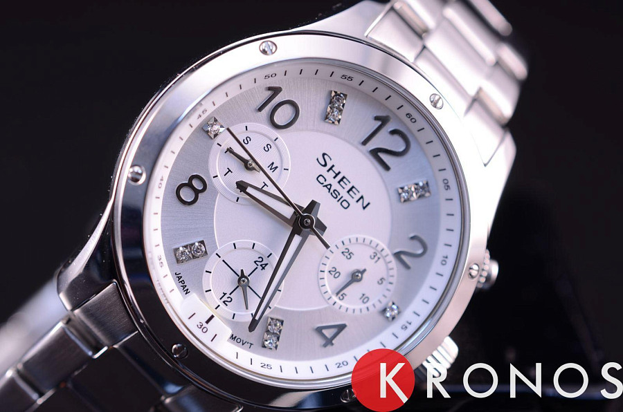 Часы Casio Sheen SHE-3807D-7A — женские