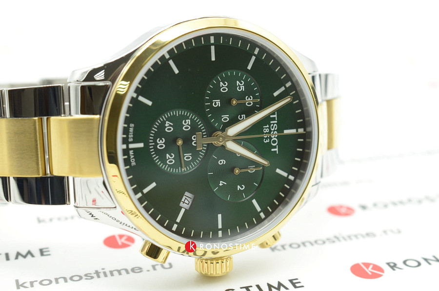 Часы Tissot Chrono XL Classic T116.617.22.091.00 — мужские, сталь c pvd покрытием