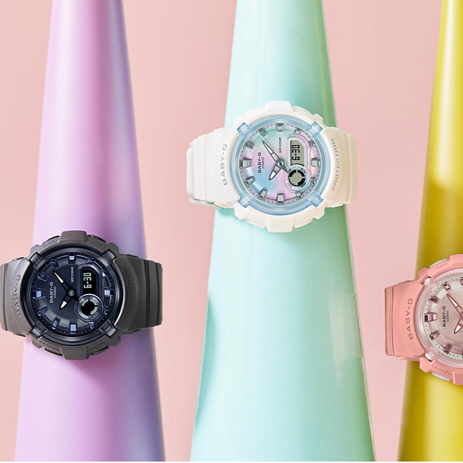 Часы Casio Baby-G BGA-280-1ADR (BGA-280-1A) — кварцевые, пластик