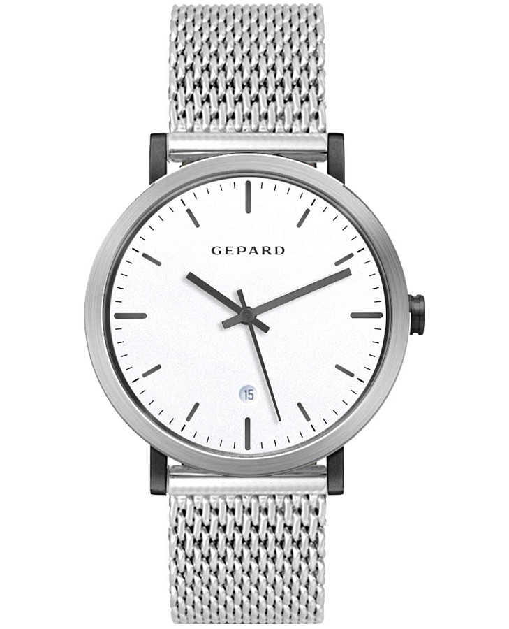 Часы Михаил Москвин Gepard 1924A12B1 — мужские, серебристый