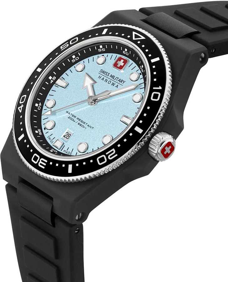 Часы Swiss Military Hanowa Ocean Pioneer SMWGN0001186 — кварцевые, сталь металл
