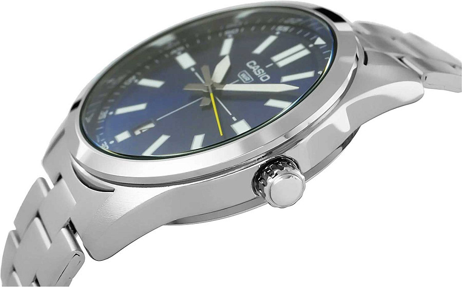 Часы Casio Collection MTP-VD02D-2EUDF (MTP-VD02D-2E) — нержавеющая сталь, мужские