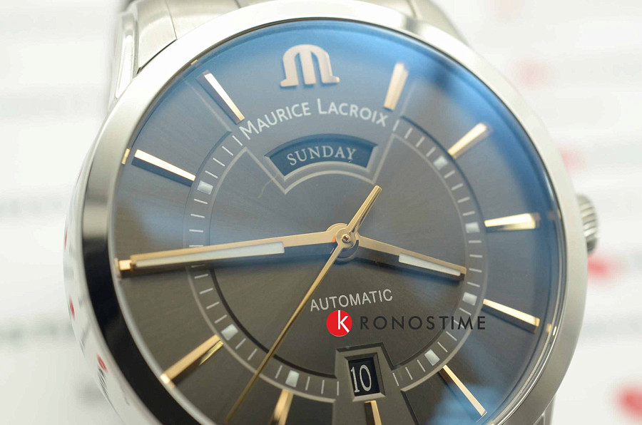 Часы Maurice Lacroix Pontos Day Date PT6358-SS002-331-1 — артикул PT6358-SS002-331-1