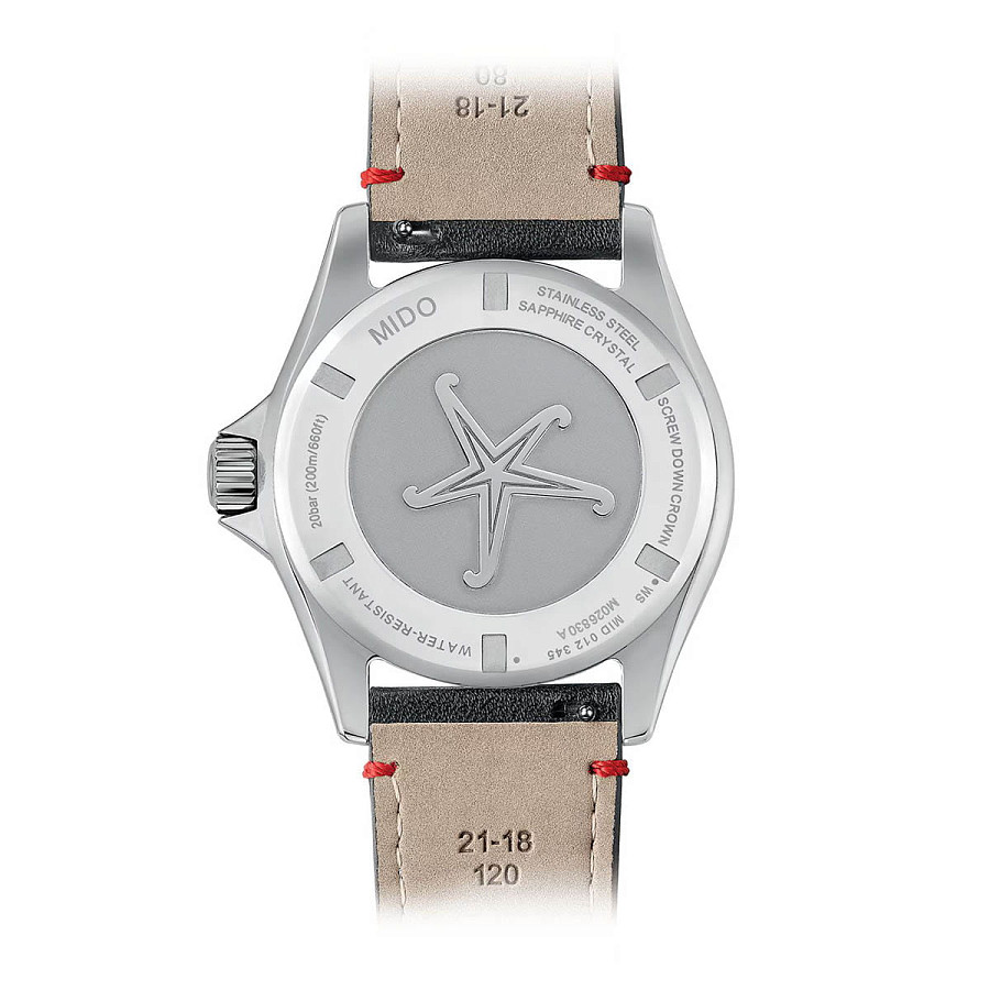 Часы Mido Ocean Star Worldtimer M026.830.16.030.00 — механические, сталь металл