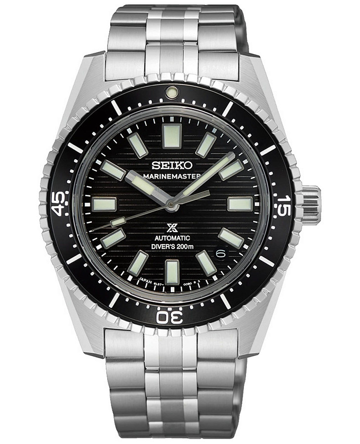 Часы Seiko Prospex Marinemaster SJE101 — мужские, черный