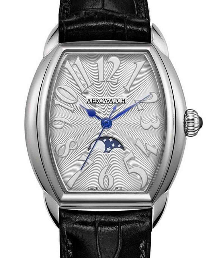 Часы Aerowatch 43958 AA08 — кварцевые, металл сталь