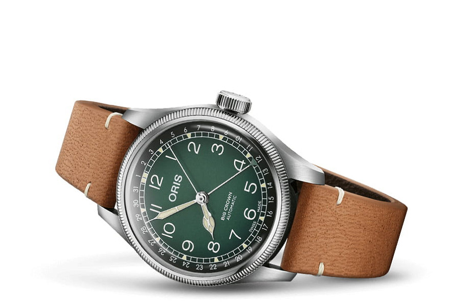 Часы Oris Big Crown Oris X Cervo Volante 01 754 7779 4067-Set — механические, сталь