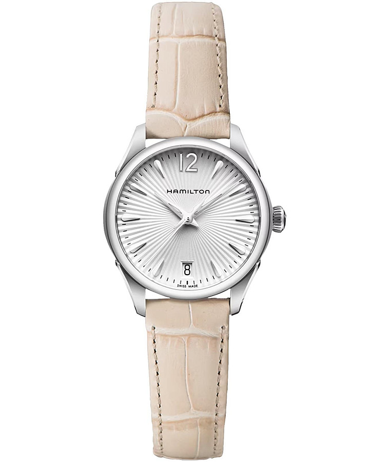 Часы Hamilton Jazzmaster Lady Quartz H42211855 — женские, белый