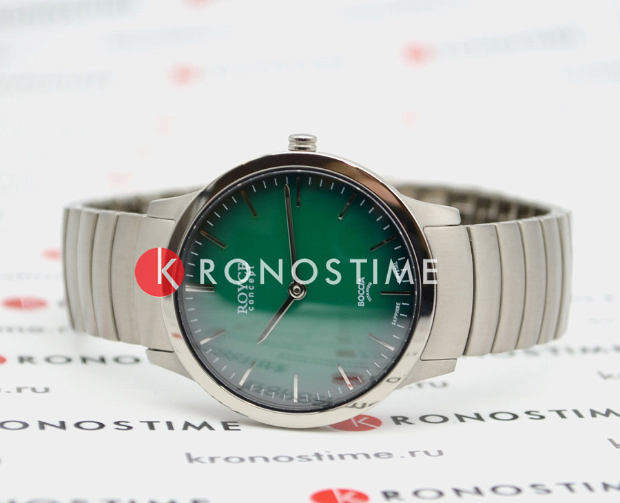 Часы Boccia Titanium Circle-Oval 3321-03 — кварцевые, титан