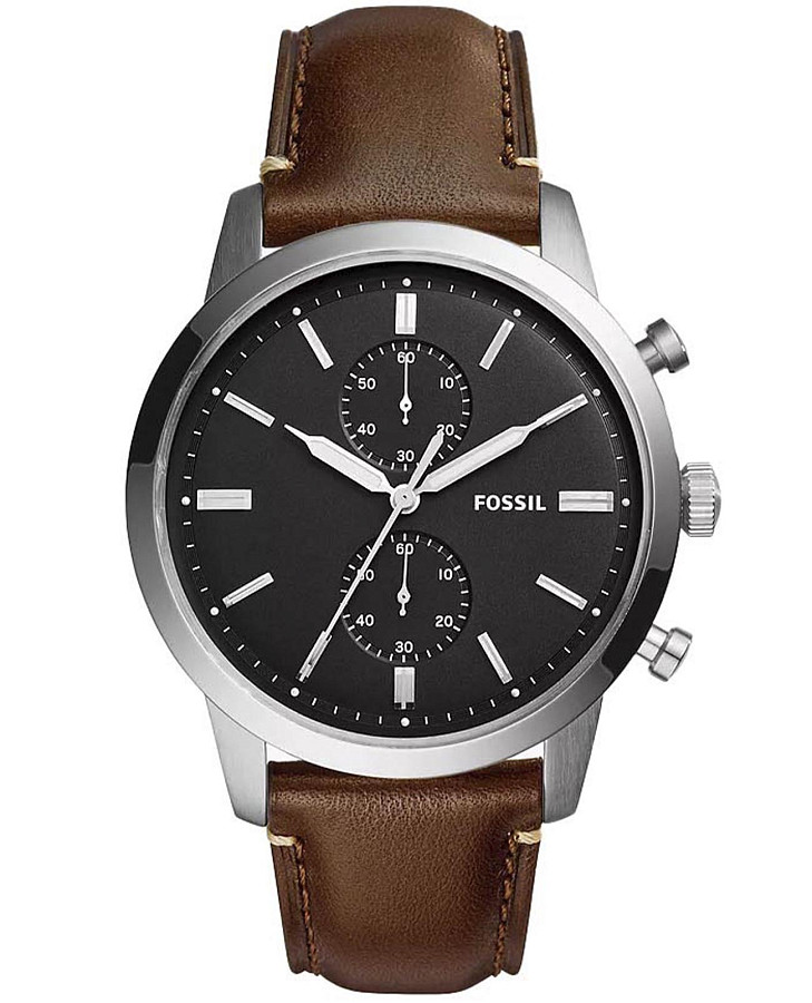 Часы Fossil Townsman FS5967SET — мужские, черный