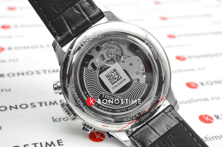 Часы Tissot Chemin des Tourelles Chronograph T099.427.16.058.00 — механические, Швейцария, мужские