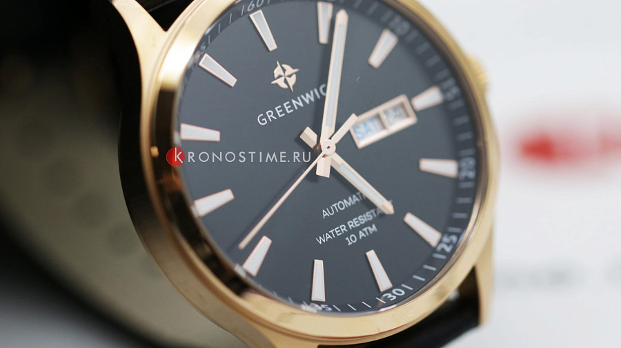 Часы Greenwich Good Luck GW 054.41.31 — металл сталь, Англия