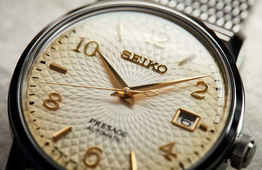 Часы Seiko Presage SRPF37J1 — металл сталь, Япония