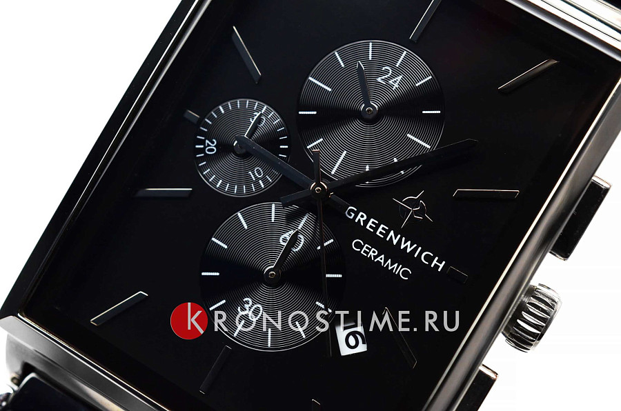 Часы Greenwich GW 533.10.31 — кварцевые, сталь металл