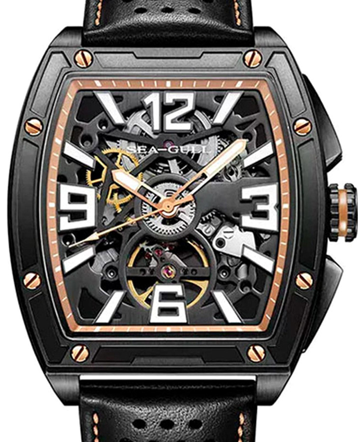Часы Seagull Boundary 849.87.6166HK — механические, металл сталь