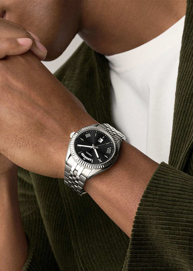 Часы Fossil Campbell FS6139 — металл сталь, США