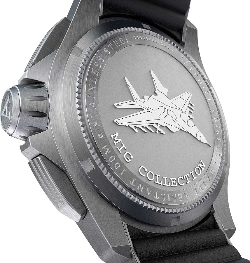 Часы Aviator MiG‑35 M.2.19.5.132.6 — сталь металл, Швейцария