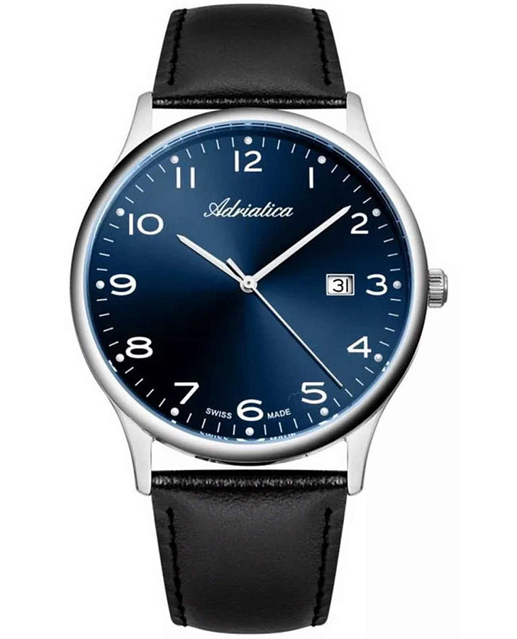 Часы Adriatica Classic A1293.5225Q — мужские, синий