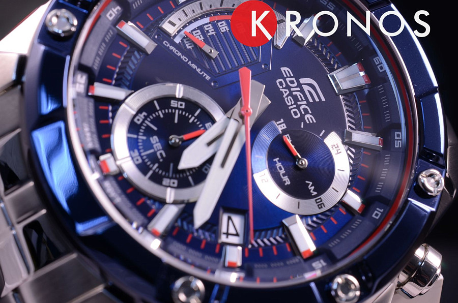 Часы Casio Edifice EFR-559TR-2A — нержавеющая сталь, мужские